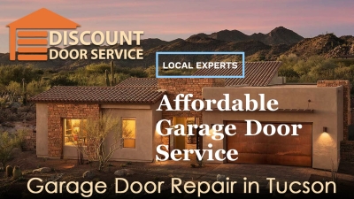 affordable garage door repair service in Tucson by Discount Door Service